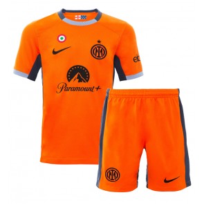 Maillot de foot Inter Milan Troisième enfant 2023-24 Manches Courte (+ pantalon court)